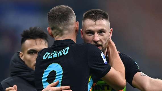 The air is not good, Skriniar and Inter are increasingly distant.  The speech is different for Dzeko