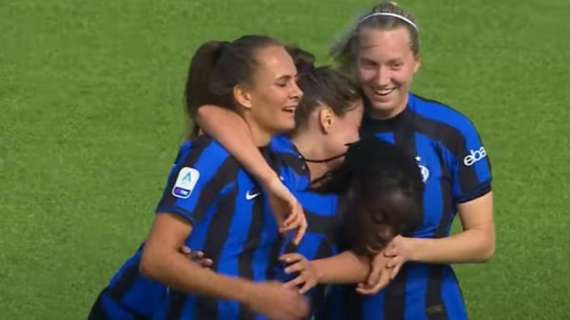 VIDEO - L'Inter Women arriva alla grande alla Poule Scudetto: 3-1 alla Fiorentina. La sintesi