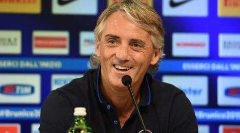 Mancini: "Scudetto, si può. Perisic? Devo parlare con Ausilio. Kovacic-Shaqiri..."