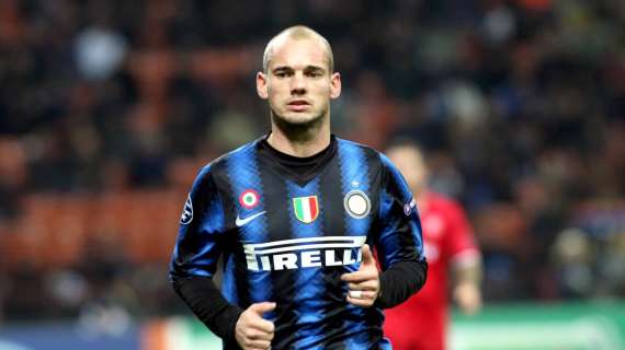 Sneijder: "Siamo ottimisti. L'obiettivo è il sorpasso"