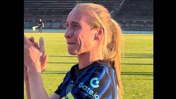 Csiszar saluta l'Inter, emozioni al termine della partita col Como