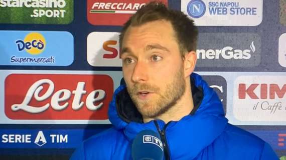 Eriksen a InterTV: "Gol di sinistro, non mi tiro indietro. A Napoli per vincere, ma ora c'è una gara in meno"