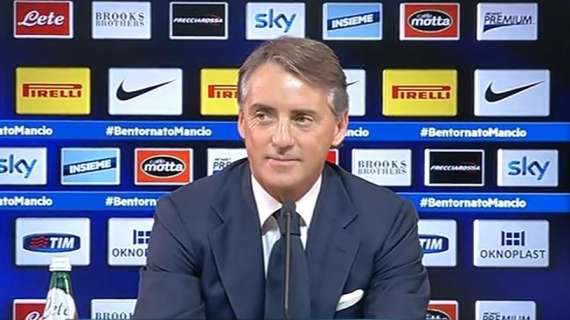 Mancini in conferenza: ''Kovacic non  al top, spero di recuperare qualcuno'' 