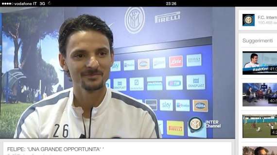 Felipe: "In difesa il nostro problema è di squadra. A Parma vivevo male, ora..."