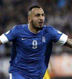 Mitroglou, doppietta davanti ad uno scout dell'Inter