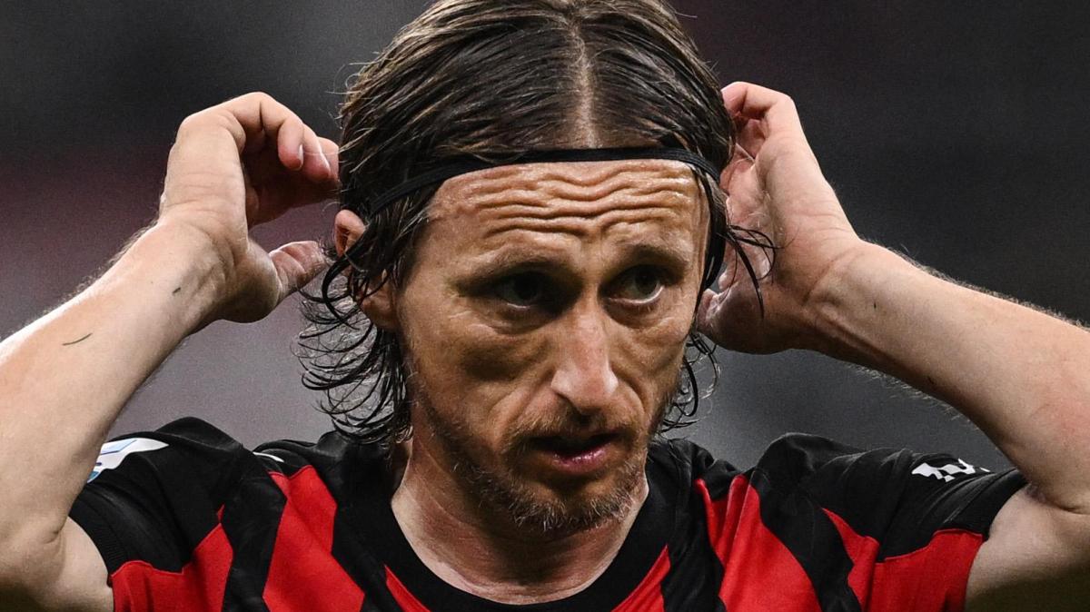 Milan, frattura allo zigomo per Modric: il centrocampista sotto i ferri