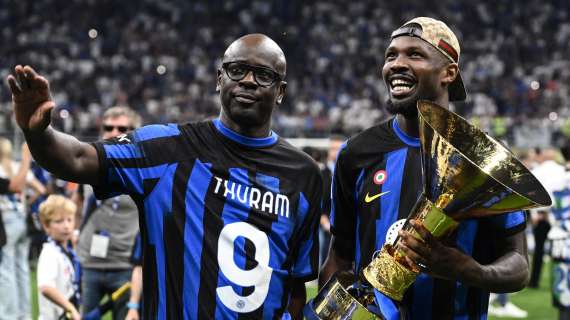 Thuram, messaggio d'amore all'Inter con papà Lilian vestito di nerazzurro: "Te l'ho promesso da bambino"