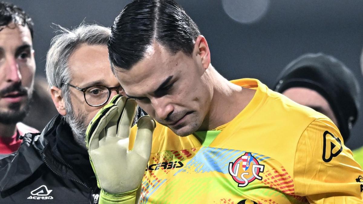 Audero rassicura: "Ieri dolore all'orecchio e bruciore al ginocchio, ora sto bene. Poteva andare peggio"