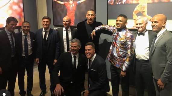 FIFA Football Awards, Materazzi coi compagni del Triplete: "The best"