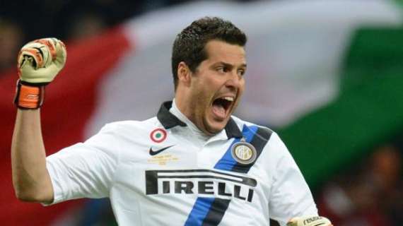 Dall'Inter auguri a Julio Cesar: "Quante emozioni"
