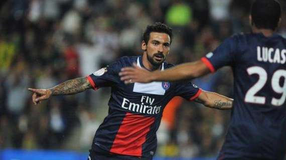 E intanto Lavezzi va in gol contro il Sochaux