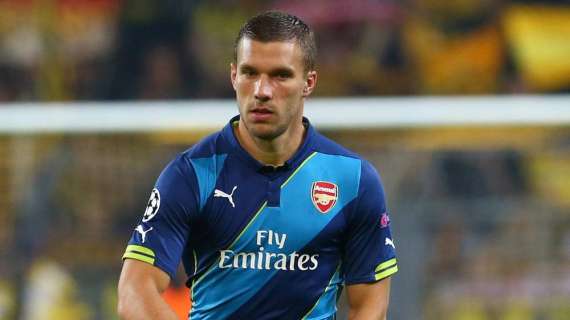 TS - Inter, Podolski si offre. Ormai per Wenger...