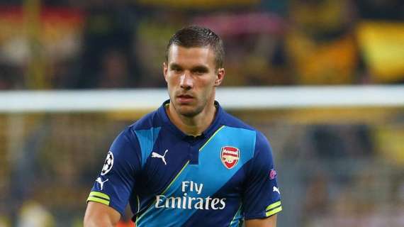 Podolski gela il Tottenham: "Più facile che l'inferno diventi freddo piuttosto che vada da loro"