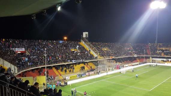 Benevento-Inter, mille spettatori al Vigorito: stabilite le misure di sicurezza