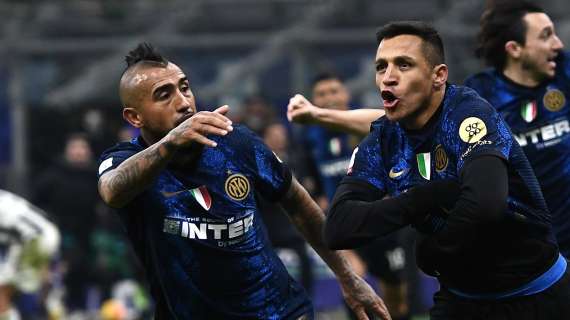 TS - Sanchez-Vidal, liquidazione per due: la coppia cilena all'ultima con l'Inter
