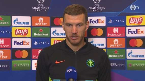 Dzeko a InterTV: "Il gol? A volte sbagli i facili e metti dentro quelli difficili"