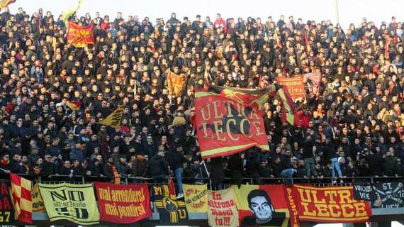 Lecce verso il record di abbonati: per la gara contro l'Inter sarà caccia al biglietto