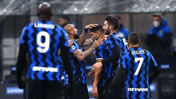 Sampdoria-Inter, pochi dubbi per i bookies: il 2 nerazzurro paga 1,55