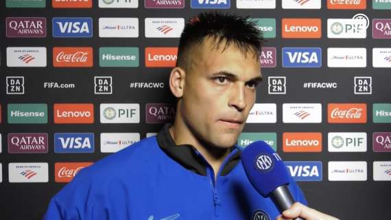 Lautaro a ITV: "Carboni ha un grande futuro, è uno che lavora forte. I giovani devono mettere in difficoltà Chivu"