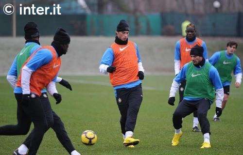 Ieri allenamento con Pellegrino. Presente Coutinho