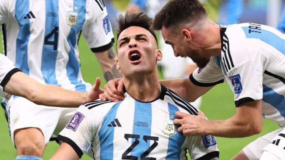 Lautaro: "Ringrazio tutta l'Inter, mi merito di essere qui. Il rigore decisivo contro l'Olanda? Ho grande fiducia nel mio lavoro"