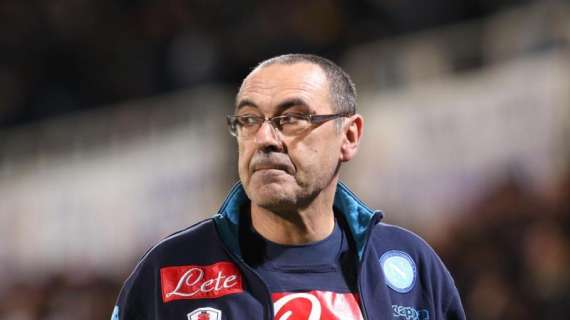 Sarri: "Blindato il terzo posto? Non facciamo calcoli"