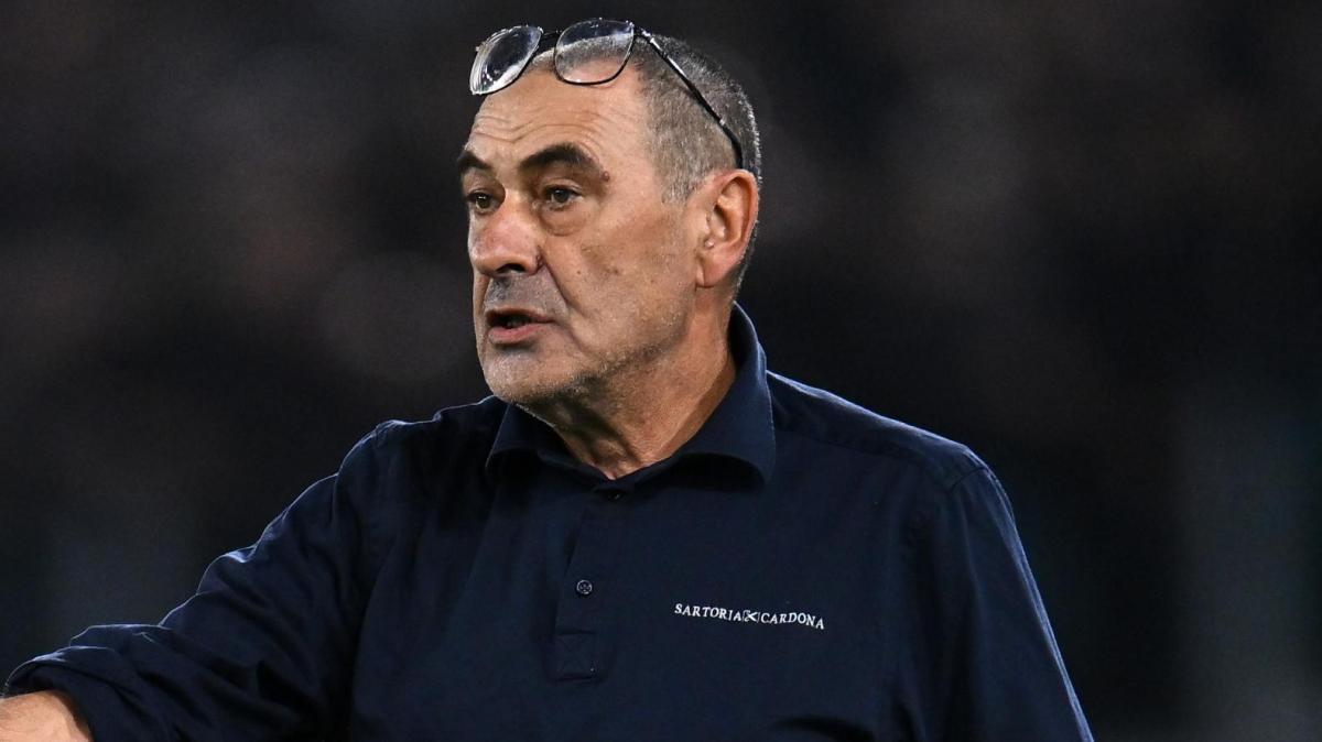 Lazio, Sarri in conferenza: "Potevamo andare incontro a una disfatta, ma siamo rimasti in gara fino alla fine"