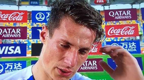 Pinamonti in lacrime: "Fa tanto male, ci hanno tolto il gol all'ultimo. Abbiamo dato tutto"