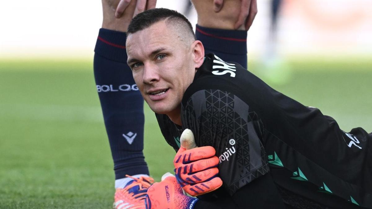 Qui Bologna - Seduta tattica con conclusioni a rete verso l'Inter. Differenziato per Skorupski