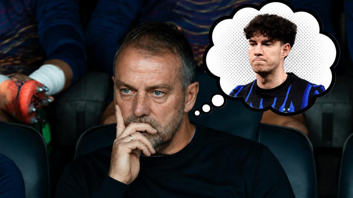 Flick non convinto di Bastoni, il difensore pronto a restare all'Inter