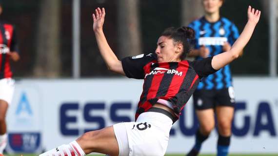 Milan Femminile, Fusetti: "Vogliamo vincere il derby per avere più forza anche per il ritorno di Coppa"