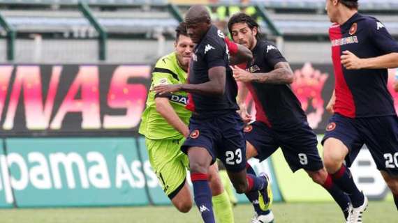 Cagliari corsaro a Catania, Ibarbo regala i tre punti