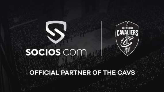 Socios.com non si ferma: nuova partnership con i Cleveland Cavaliers