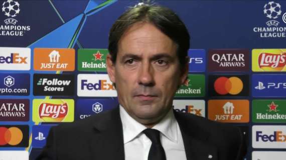 Inzaghi a ITV: "Non è facile in un'ora abituarsi al sintentico. Stasera restiamo qua, da domani testa alla Juve"