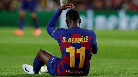 Eurorivali - Barcellona, lesione al bicipite femorale per Dembélé: tornerà nel 2020