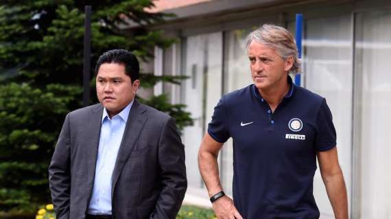 CdS - Mancini, richieste precise a Thohir. Sui big...