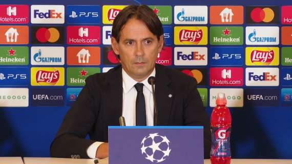 Inzaghi in conferenza: "Dovevamo fare di più. Barella? Tocco lieve, ma ci sta l'espulsione"