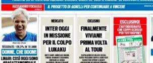 Prima TS - Inter oggi in missione per il colpo Lukaku