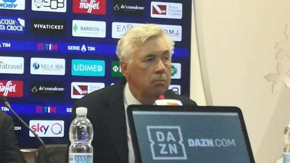 Ancelotti: "Inizio straordinario dell'Inter, è giusto che abbia le luci della ribalta"