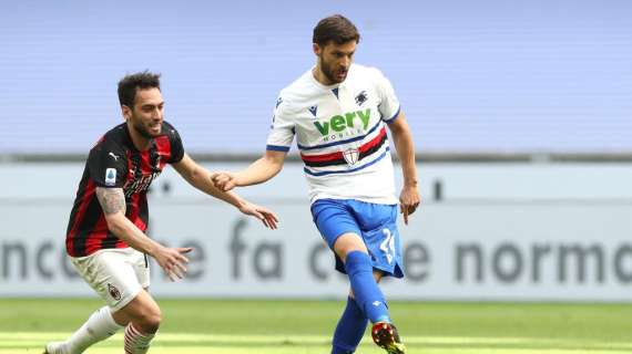 Samp, Bereszynski: "Avevamo fatto bene con l'Inter e volevamo farlo anche col Milan"