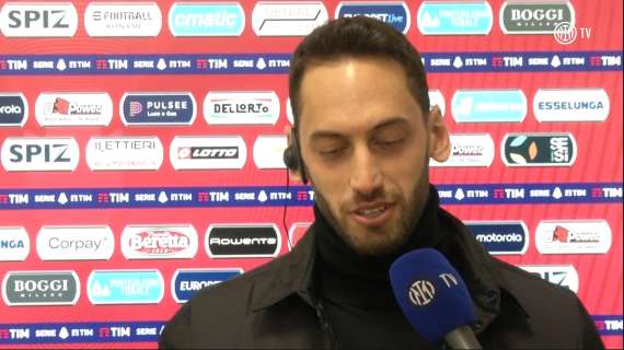 Calhanoglu a ITV: "Avrei potuto segnare pure il terzo gol. Volevamo vincere, era importante dopo il Verona"