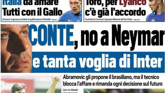 Prima TS - Conte, no a Neymar e tanta voglia di Inter