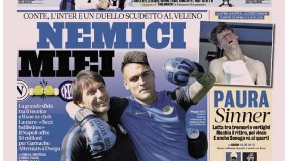 Prima GdS - Nemici miei: Conte, l'Inter e un duello Scudetto al veleno