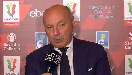 Marotta: "Coppa Italia, c'è la volontà di portarla a casa. Scudetto? Qualcosa vogliamo raccogliere" 