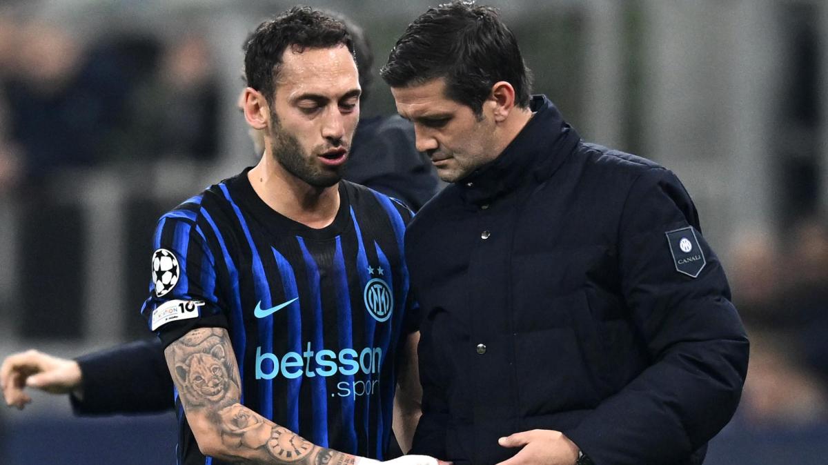 Sky - Domani esami per Calhanoglu e Acerbi: tempi più lunghi per il difensore, per il turco c'è una speranza 