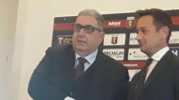 Genoa, Perinetti: "Contro l'Inter una squadra vera"