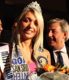 La più bella interista d'Italia indossa il numero 11