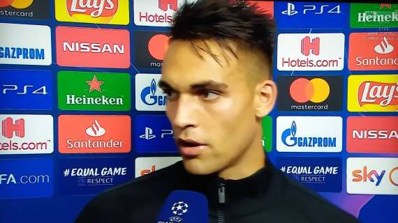 Lautaro a Sky: "Voltiamo pagina. Inter-Juve, vogliamo provare a vincere"