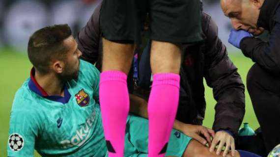 Eurorivali - Barça, lesione al bicipite femorale per Jordi Alba. Ritorna con l'Inter?