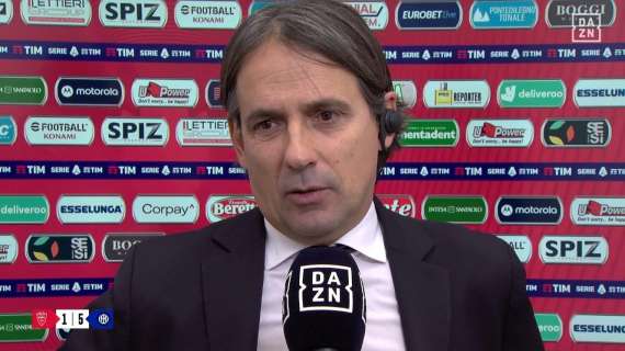 Inzaghi a DAZN: "Ci siamo preparati bene, ero tranquillo e anche il campo ci ha dato una mano"